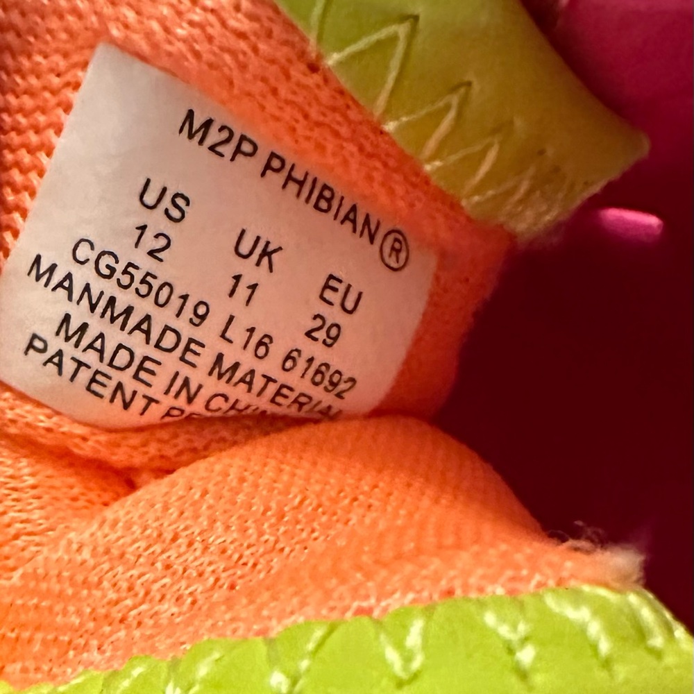 Stride Rite M2P Phibian Sneaker Sandal Toddler Girls Size 12 Pink Hook&Loop - Picture 4 of 4